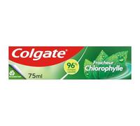 COLGATE - Dentifrice Fraîcheur Intense à la Chlorophylle, Soin Nettoyant et Rafraîchissant (Tube 75mL) - Le Lot De 4