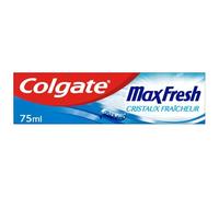 COLGATE - Dentifrice Fraîcheur Intense avec Cristaux Revigorants, Soin Optimal (Tube 75mL) - Lot de 4 - vendu par Lot