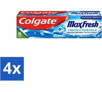 Colgate dentifrice Max Fresh cristaux de refroidissement 75 ml - paquet avantage - 4 pièces