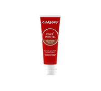 COLGATE - Dentifrice blancheur Max White contre les taches de café, thé & vin - Élimine jusqu'à 100% des taches de surface* - Doux pour l'émail au quotidien - 75ml