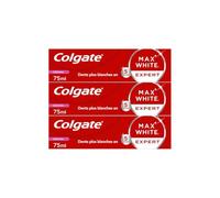 Colgate - Dentifrice Max White Expert Original - Blanchiment Double Action - 75ml - Lot 3