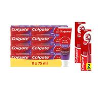 Colgate - Dentifrice Max White - Violet - Lot de 8 - Brosse à dent Ultra Lot de 4