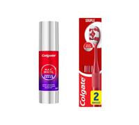 Colgate - Dentifrice Purple Toner - 40ml + Duo Brosse à dents Ultra