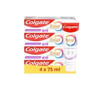 Colgate - Dentifrice Total Active - Gencives et sensibilité - 4x75ml
