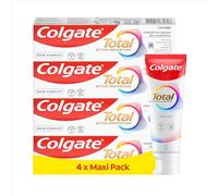 COLGATE - Dentifrice Total Active Prevention Soin Complet - Protection Antibactérienne 24h* - Prévention Active 8-en-1 - Lot de 4 tubes (4 x 100ml)