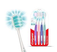 Colgate Gentle Enamel Lot de 4 brosses à dents manuelles pour adulte Multicolore