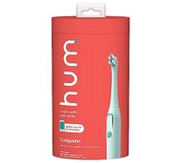Colgate Hum Brosse à dents électrique intelligente avec minuteur, Bluetooth et étui de voyage, 3 modes de vibration sonique, bleu sarcelle (arrêté/pas de têtes de recharge disponibles)
