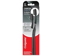Colgate Keep Charcoal Kit de démarrage pour brosse à dents à tête remplaçable, 2 têtes de brosse à dents