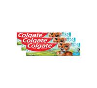 COLGATE Kids Toothpaste Bubble Fruit Flavour - 50ml - Pack of 3 (3 x 50ml = 3 tubes)