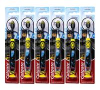 Colgate Lot de 6 brosses à dents Batman pour enfants de 5 ans et plus, extra douces (couleurs variables)