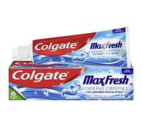 Colgate Max Fresh Cooling Crystals Dentifrice 75 ml - Dentifrice avec une sensation surprenante de fraîcheur pour garder vos dents blanches