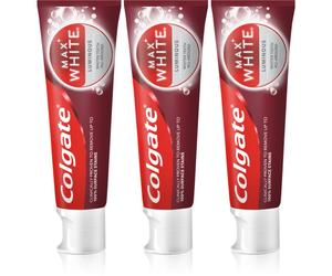 Colgate Max White Luminous dentifrice pour des dents éclatantes de blancheur 3 x 75 ml