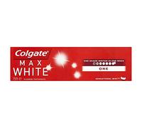 COLGATE Max White One Lot de 2 dentifrices 75 ml, Pâte, Dentifrice, Blanchiment dents, Prévention du tartre, Blanc plus rapide