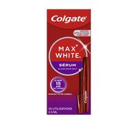 Colgate Sérum Blancheur Nuit Max White – Doux pour l’émail – 2,5 ml (35 utilisations)