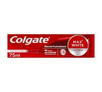 COLGATE - Max White Ultra - Dentifrice Blancheur Visible- Elimine en 3 jours les taches - Action Profonde - Technologie ActivShine - Format 75ml