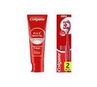 Colgate - Pack Activ Visible - 75ml + Duopack Brosses à dents Ultra