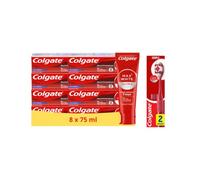Colgate - Pack Activ Visible - 8x75ml + Duopack Brosses à dents Ultra