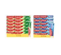 Colgate - Pack Dentifrice Max Fresh 12x50ml & Chlorophyle 12x75ml