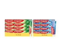Colgate - Pack Dentifrice Max Fresh 8x50ml & Chlorophyle 8x75ml