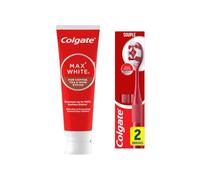 Colgate - Pack Maxwhite Café - 75ml + Duopack Brosses à dents Ultra
