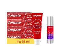 Colgate - Pack Maxwhite - Dentifrice MaxWhite Ultra 4x75ml + Purple Sérum