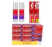 Colgate - Pack Purple Toner 2x40ml - Dentifrice 8x75ml - Duopack Ultra x2