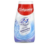 Colgate Palmolive Colgate 2-en-1 avec le colorant de blanchiment palonniers Dentifrice 4,6 onces (Pack de 4)