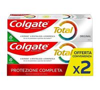 Colgate Pâte Dentifrice Total Original, protection complète 24h, 2x75 ml