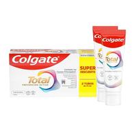 Colgate Prophylaxie active originale totale Dentifrice 2x75ml | Combat les principales causes* des problèmes de santé bucco-dentaire | Protection antibactérienne 24h | Prouvé cliniquement