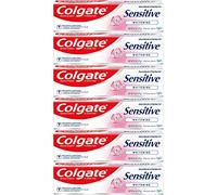Colgate Sensitive Lot de 6 dentifrices blanchissants à la menthe 170 g