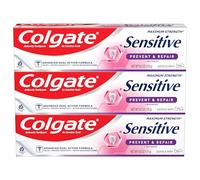 Colgate Sensitive Toothpaste, Prevent and Repair - Paste Formula (6 Ounce, 3 Count)