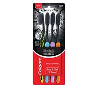 Colgate Slim Soft Charcoal - Lot de 3