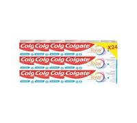 Colgate - Total Active Prévention Soin Émail Dentifrice 24h - Protège l'émail - 24x75ml