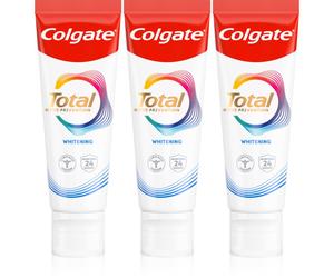 Colgate Total Active Prevention Whitening dentifrice blanchissant 3x75 ml