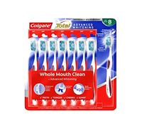 Colgate Total Advanced Lot de 8 brosses à dents blanchissantes