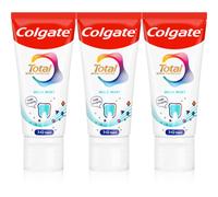 Colgate Total Junior Active Prevention Mild Mint dentifrice dents et cavité buccale parfaitement nettoyées pour enfant 3x50 ml