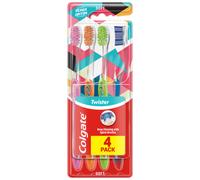 Colgate Twister Design Edition brosse à dents 4 pcs