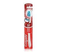 Colgate White Expert Brosse à dents manuelle 360° avec lamelles de polissage Taille moyenne