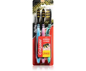 Colgate Zig Zag Charcoal brosses à dents medium 3 pcs