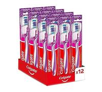 Colgate Zig Zag Lot de 12 brosses à dents en poils de différentes tailles
