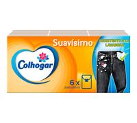 Colhogar Pack Mouchoirs Blancs Ultra-Doux 6x8 Unités