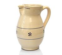 Colì, Pichet Ursulo 20 cm Série Stelle, Pichet à Eau, Pichet à vin, Pichet et pichets de Table, Pichet en Terre Cuite