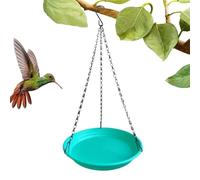 Colibri - 25 cm - Oiseau extérieur coloré - Design classique moderne - Remplissage facile - Pour jardin, terrasse, balcon, cour, décoration