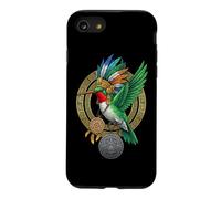 Colibri aztèque Mexique Civilisation Ancienne tribale aztèque Coque pour iPhone SE (2020) / 7/8