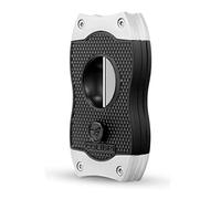 Colibri Coupe cigares V-Cut - avec Motif De Diamant - Déclenchement Lames à Ressort - Coupe v-Cut Profondeur 7 mm - jauge jusqu'à 60+ Anneaux - Conception Ergonomique