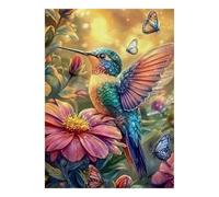 Colibri Fleur Papillon 1000pcs Mini Puzzle pour Famille Cadeau