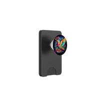 Colibri Floral Art Populaire Motifs ornementaux Colibri PopSockets PopWallet pour MagSafe