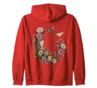 Colibri Floral pour Enseignant Sweat à Capuche