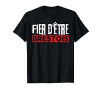 Colibri fun Design - Maillot football Brest foot T-Shirt - Homme - Unisex-Adultes - Manche courte - Noir - S - Coton 100%