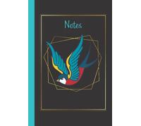 colibri hirondelle carnet de notes: notebook, cahier, journal